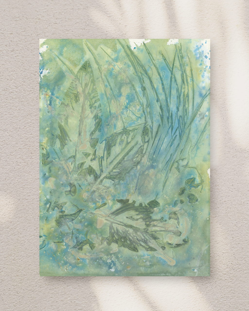 Imprinted Blue